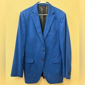 Blue Simon Spurr Slim fit Suit Jacket